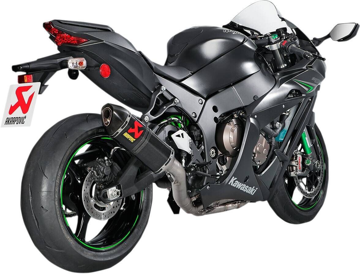 AKRAPOVIC verseny vonal teljes rendszer rozsdamentes acél & karbon Teljes kipufogórendszer 0