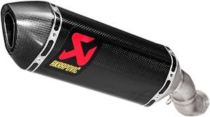 AKRAPOVIC SLIP-ON vonal kipufogódob karbon Kipufogó dob - Slip On