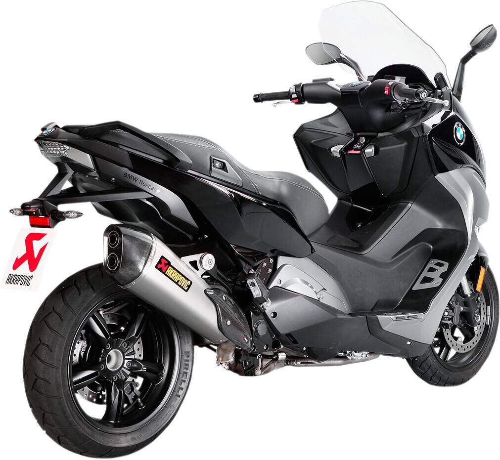 AKRAPOVIC SLIP-ON vonal kipufogódob titán Kipufogó dob - Slip On 0