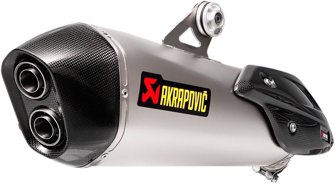 AKRAPOVIC SLIP-ON vonal kipufogódob titán Kipufogó dob - Slip On 0