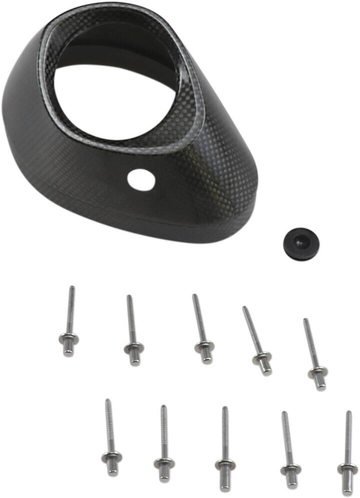 AKRAPOVIC csere vég sapka karbon Motor kipufogó alkatrész 0