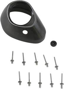 AKRAPOVIC csere vég sapka karbon Motor kipufogó alkatrész