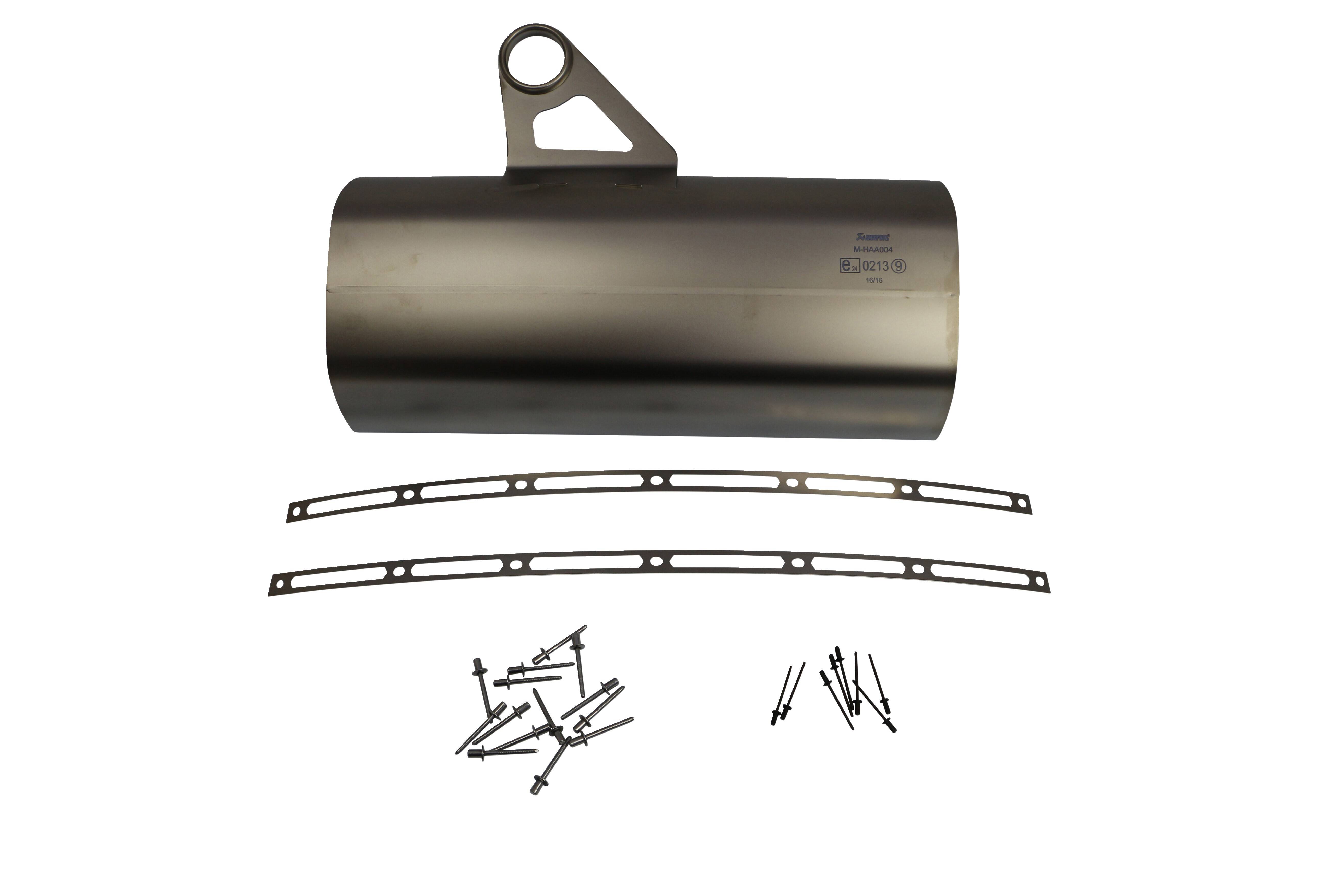 AKRAPOVIC kipufogódob hüvely javító készlet titán Motor kipufogó alkatrész 0