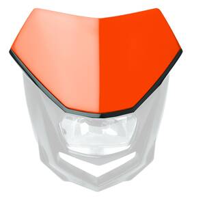 Polisport kivehetõ szám lemez FOR HALO fényszórók narancs Fényszóró, helyzetjelző