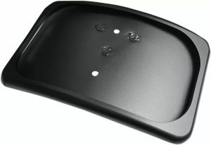 Drag specialties 2030-1013 kis sugarú háromcsavaros rendszámtábla-rögzítő egység Rendszámtartó