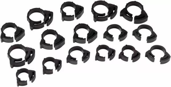Moose racing hard-parts 111-2016 Nylon racsnis bilincsek Karosszéria rögzítő, csavar Body H&A 0