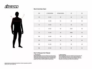 Icon 2830-0391 szabályozó ™ D3O® mellény motocross ruházat 8