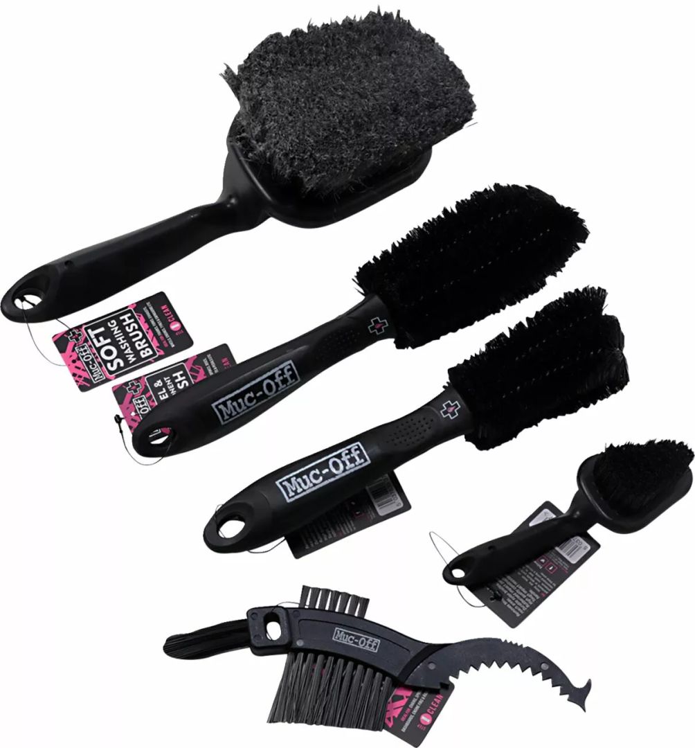 Muc-off 206 5 darabos kefe készlet Szerszám motorkerékpár szereléshez 2