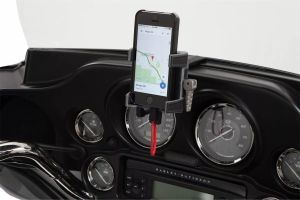 Ciro 50217 okostelefon/GPS -tartó töltővel Kommunikációs rendszer bukósisakba 1