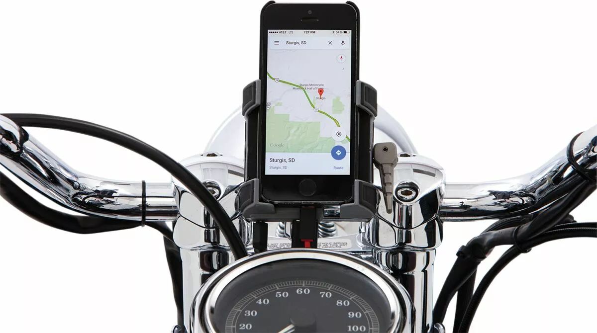 Ciro 50312 okostelefon/GPS -tartó tartóval Kommunikációs rendszer bukósisakba 1