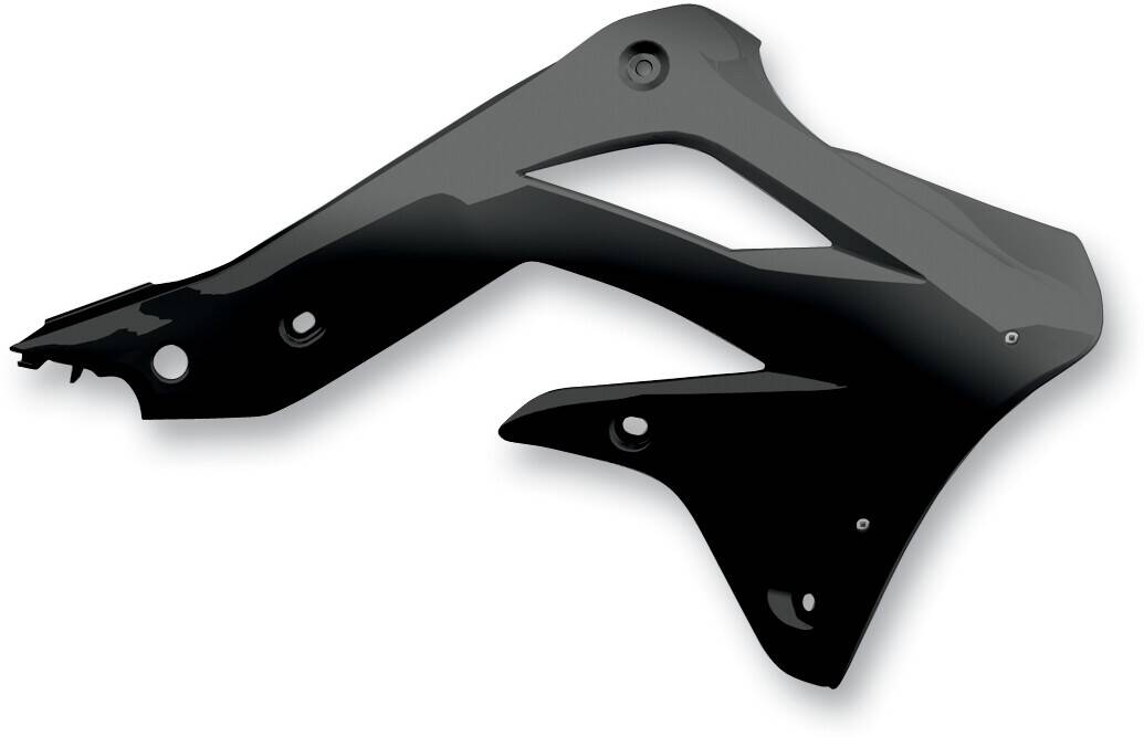 Cycra POWERFLOW szívó radiátor SHROUDS Kawasaki fekete Sárvédő, vázvédő, idom 0