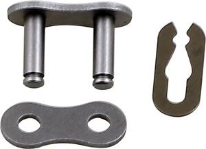 Parts unlimited-chain motorkerékpár chain 420 (standard) clip összekötõ kapcsolat acél Meghajtólánc , motorkerékpár lánc