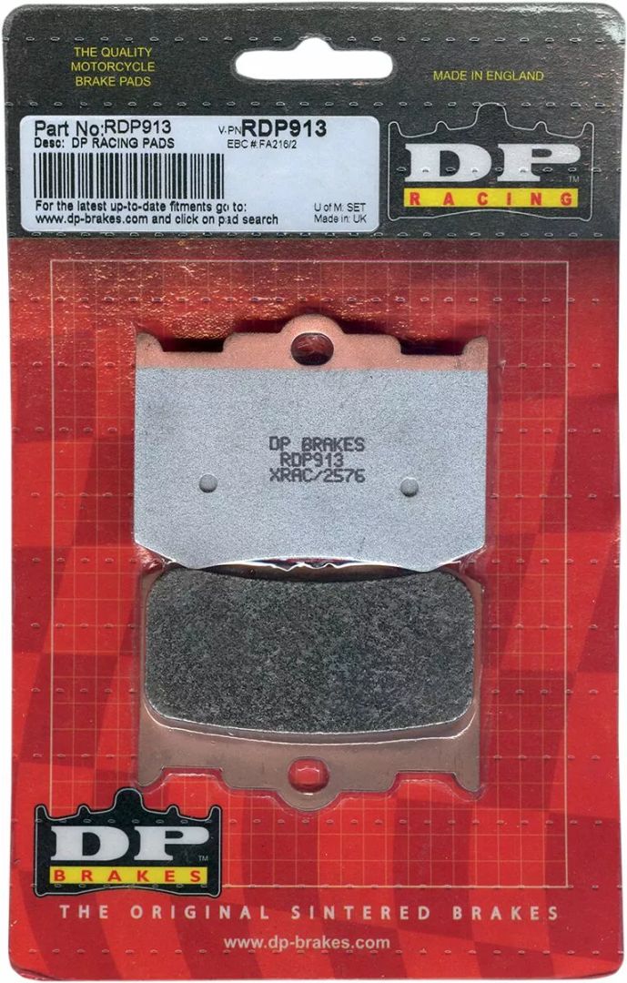 Dp brakes RDP913 RDP X-Race Titanium-szinterelt fékbetétek Fékbetét 1