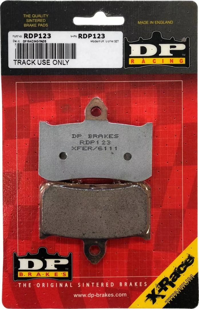 Dp brakes RDP123 RDP X-Race titán-szinterelt fékbetétek Fékbetét 1