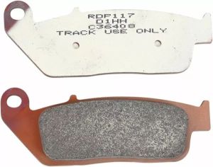 Dp brakes RDP117 RDP X-Race Titanium-szinterelt fékbetétek Fékbetét