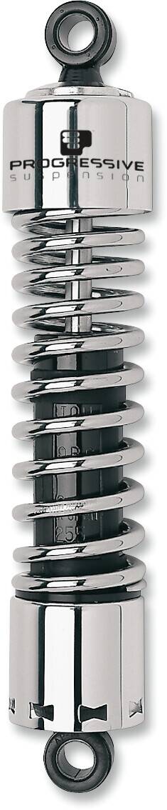Progressive suspension progresszív felfüggesztés 412 sorozat AMERICAN-TUNED üzemanyag lengéscsillapító W/O takaró krómozott 12