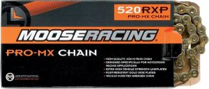 Moose racing hard-parts M57400116 520 RXP Pro-MX lánc Meghajtólánc , motorkerékpár lánc