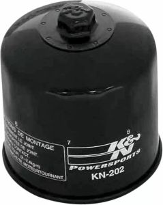K & N KN-202 teljesítményolajszűrő Olajszűrő