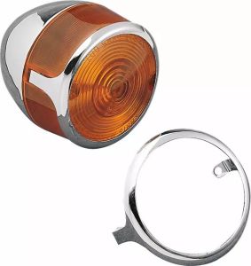 Drag specialties 72182 Turn Signal Lencse Trim gyűrűk Irányjelző, index