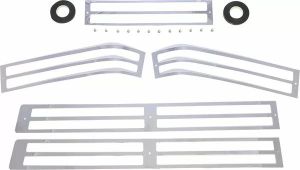 Parts unlimited 45-8918-BC9 nyeregtáskás lencse rácskészlet Bukócső, blokkvédő, váz