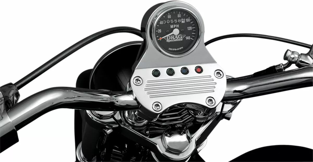 Drag specialties 21-6805DS1-BX15 2.4 & quot; Mini mechanikai sebességmérő Sebességmérő és fordulatszámmérő 1