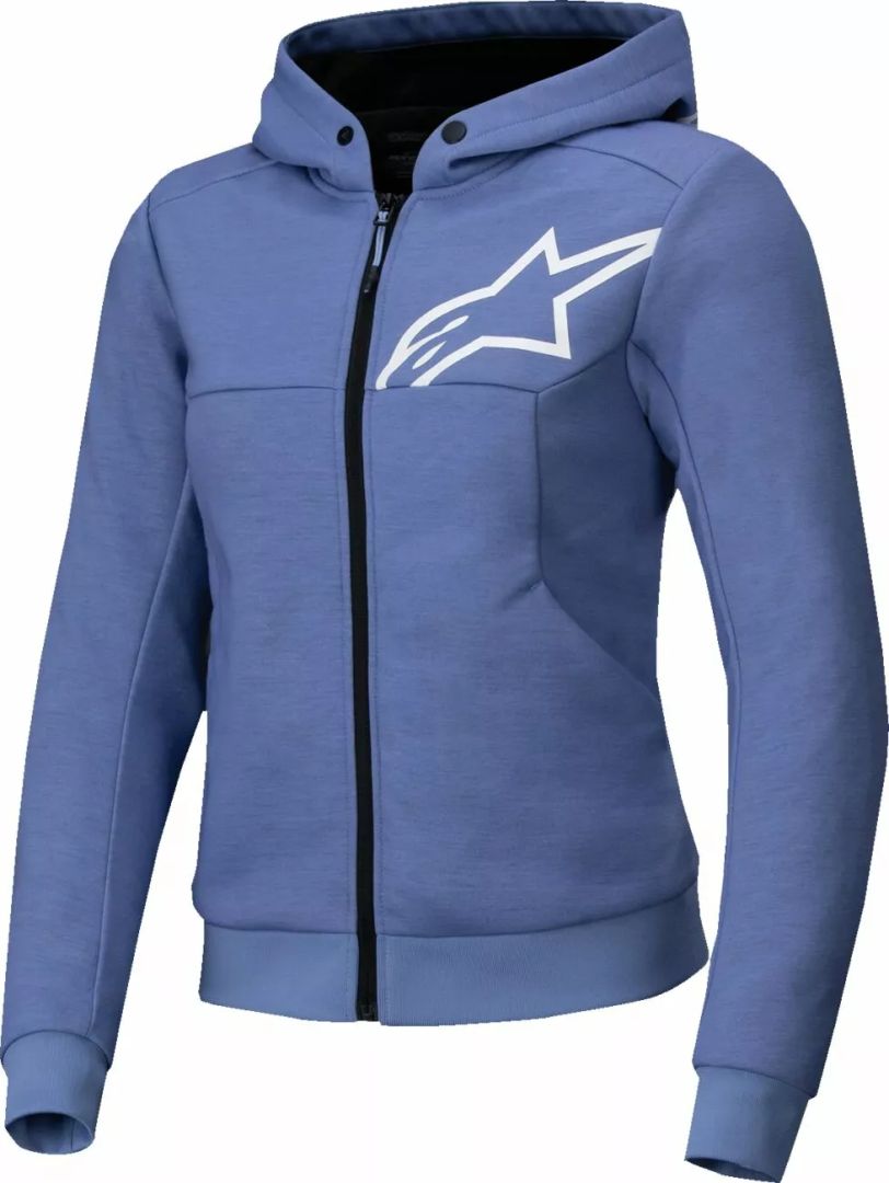 Alpinestars 4210225-7185-M Stella Chrome V2 Sport kapucnis pulóver Motoros ing, pulóver 0