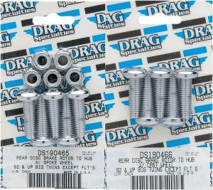 Drag specialties MK306 lemezfék -hub szerelőkészlet Karosszéria rögzítő, csavar Body H&A