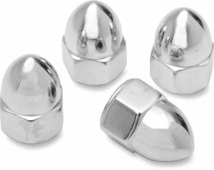Drag specialties MBP11201 Chrome Ware makk diófélék Karosszéria rögzítő, csavar Body H&A
