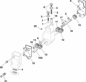 Eastern motorcycle parts A-26348-36 pillanatgyűrűk Karosszéria rögzítő, csavar Body H&A 1