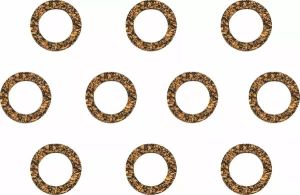 James gasket 17955-36-D Pushrod pecsét Motorblokk felújító készlet