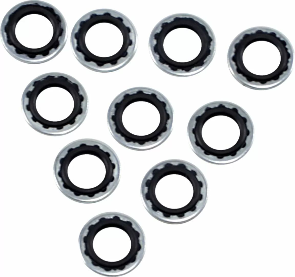 Drag specialties 348014 Banjo Bolt tömítő alátétek Fék és kuplung cső 0
