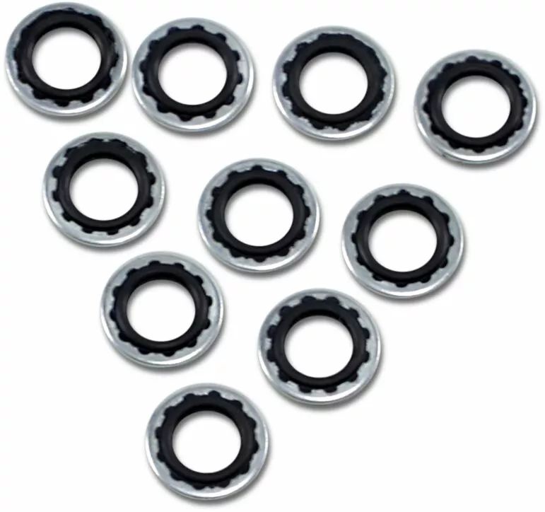 Drag specialties 348014 Banjo Bolt tömítő alátétek Fék és kuplung cső 1
