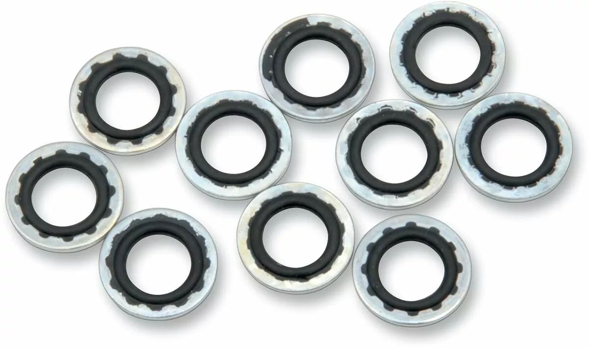 Drag specialties 348014 Banjo Bolt tömítő alátétek Fék és kuplung cső 2