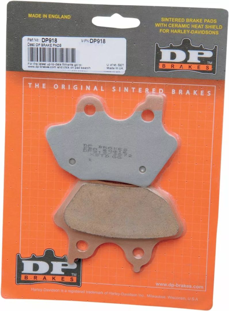 Dp brakes DP918 szintered fém Harley/Buell fékbetétek Fékbetét 1