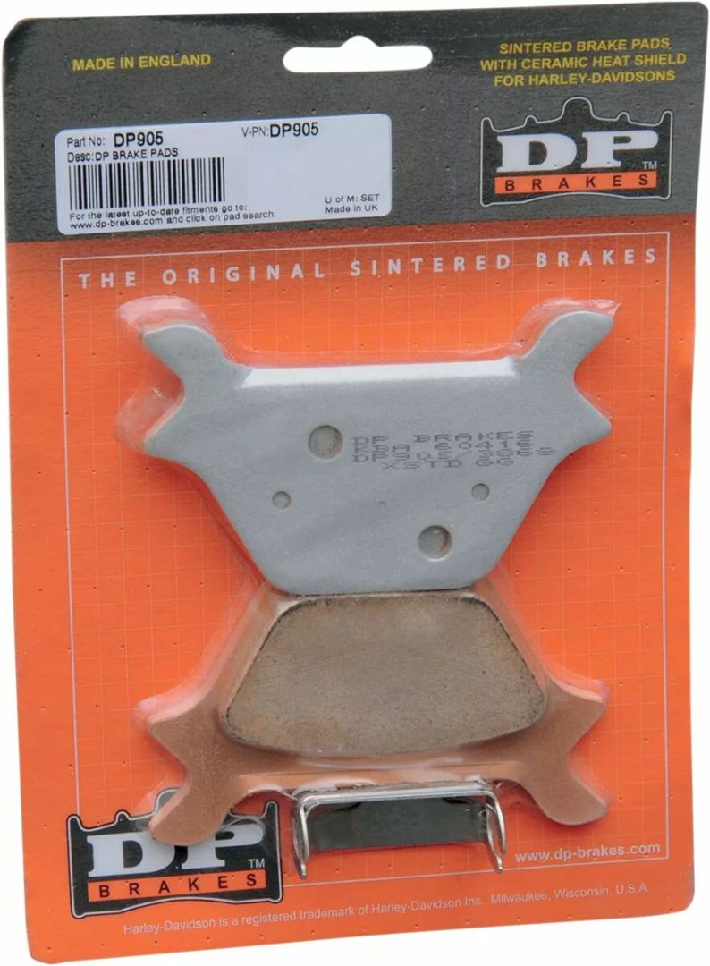 Dp brakes DP905 szintered fém Harley/Buell fékbetétek Fékbetét 1