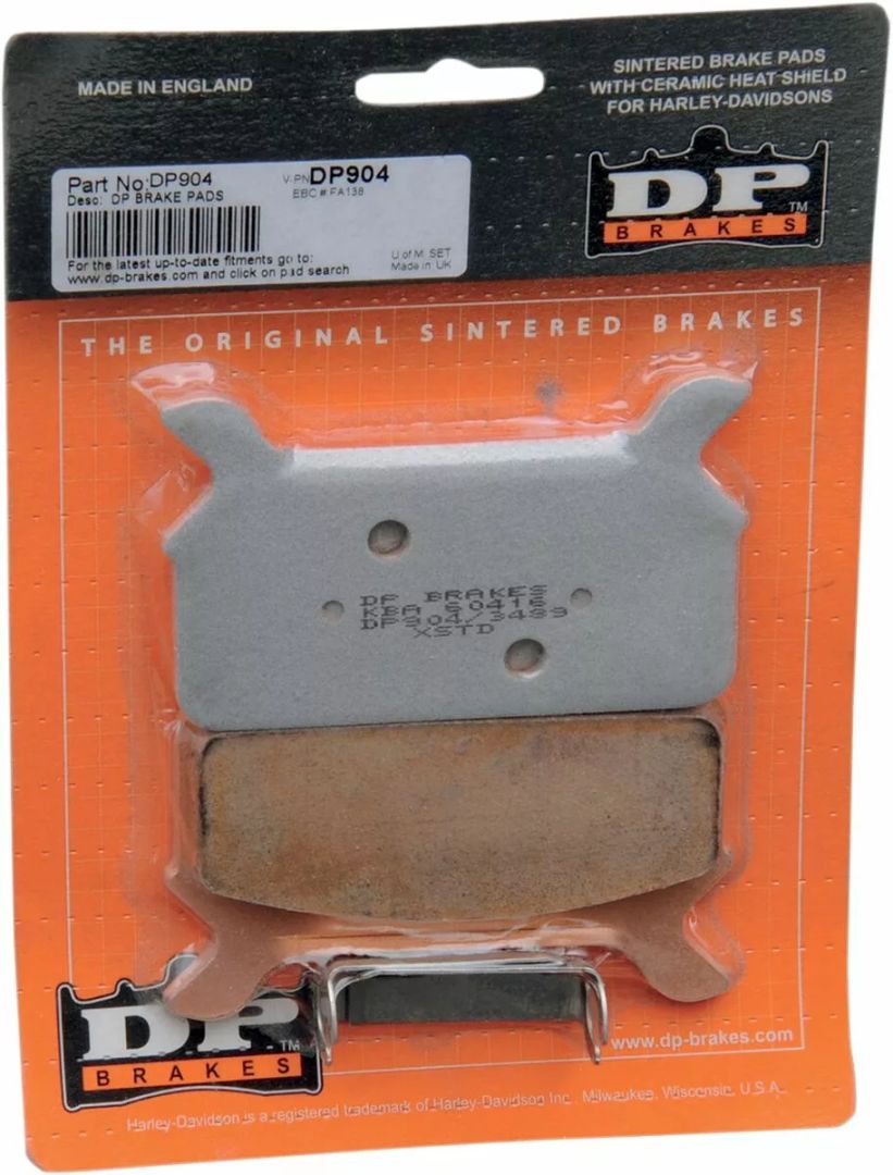 Dp brakes DP904 szintered fém Harley/Buell fékbetétek Fékbetét 1