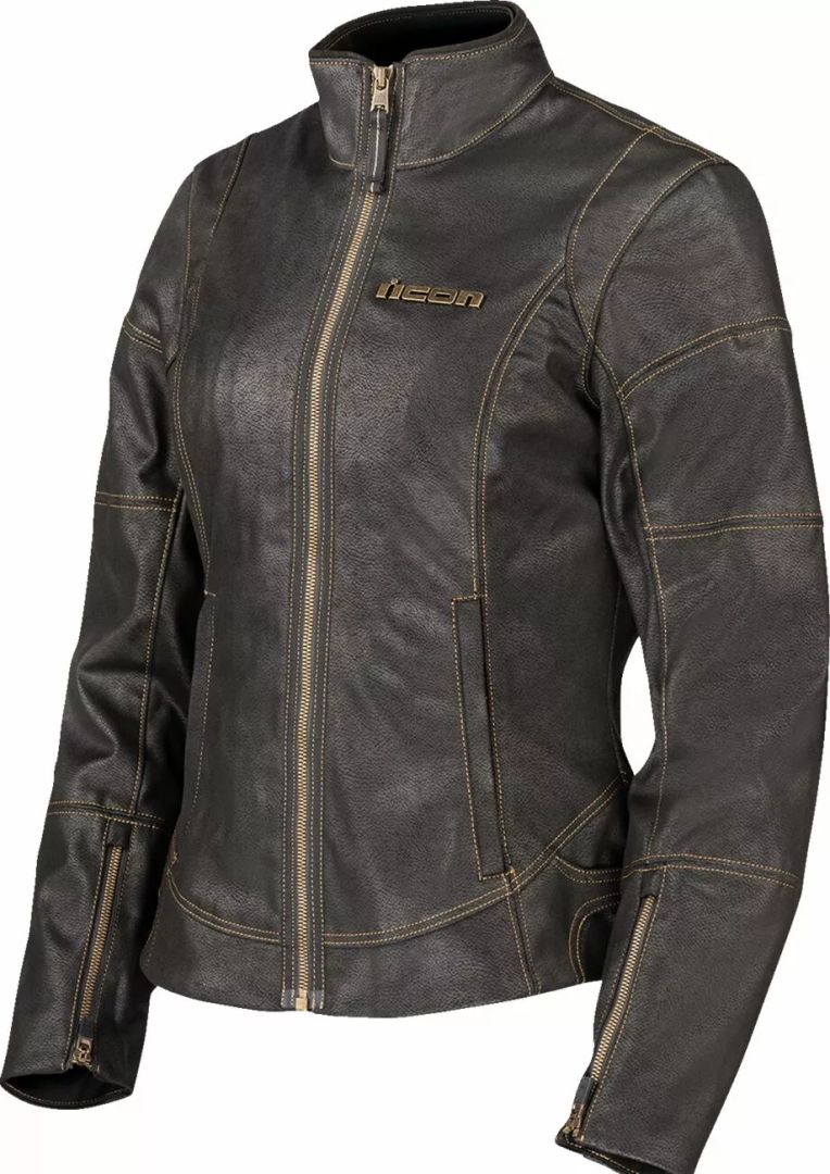 Icon 2822-1771 Women ' S Tuscadero3 ™ kabát Motoros kabát 0