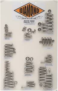 Diamond engineering csavar készlet TRANSF12P99-6FLHT Karosszéria rögzítő, csavar Body H&A