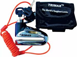 Trimax T665LC rotor/lemezzár Motorkerékpár lezáró lánc, lakat, zár, tárcsafékzár, riasztó 1