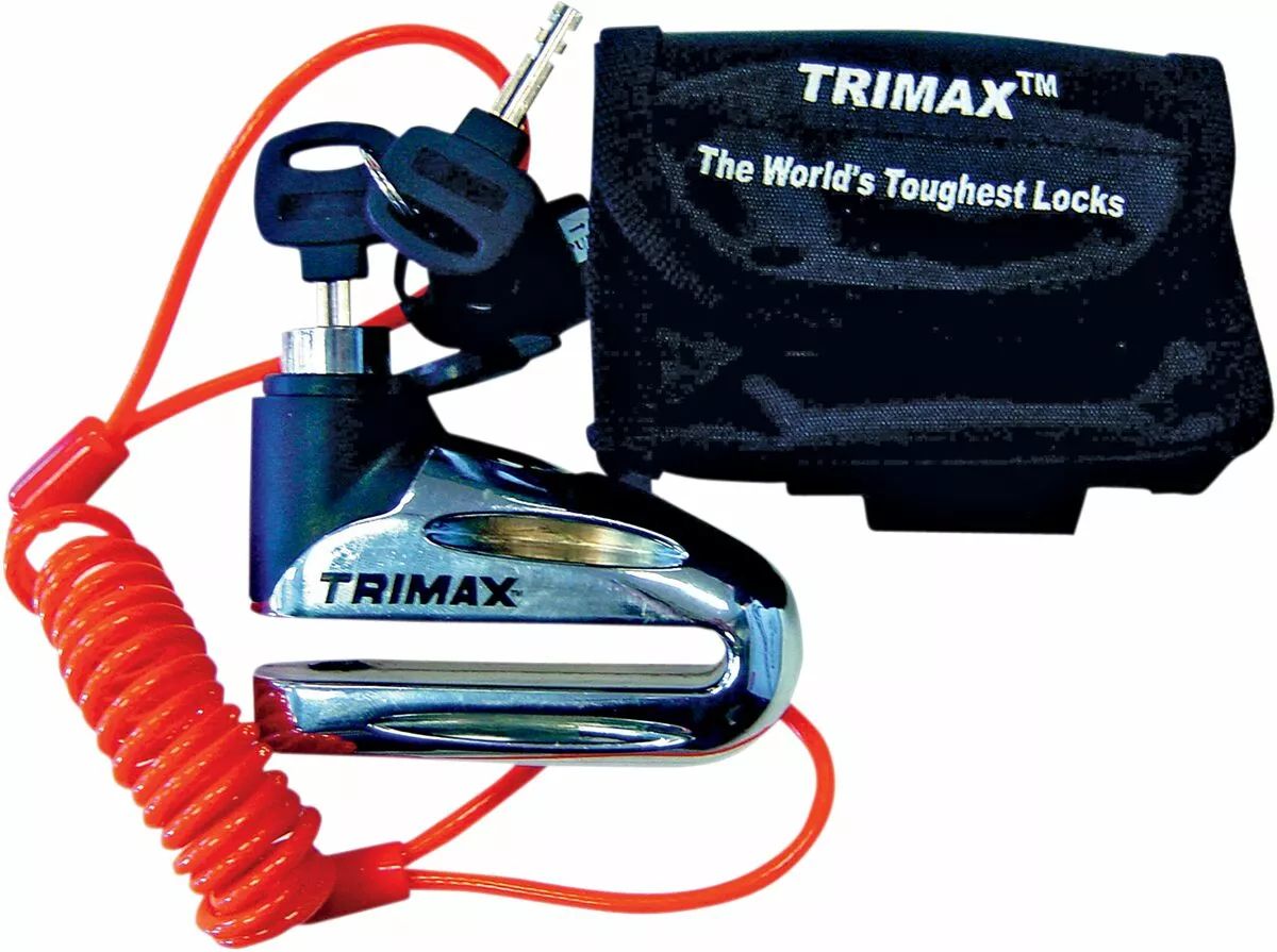 Trimax T665LC rotor/lemezzár Motorkerékpár lezáró lánc, lakat, zár, tárcsafékzár, riasztó 1