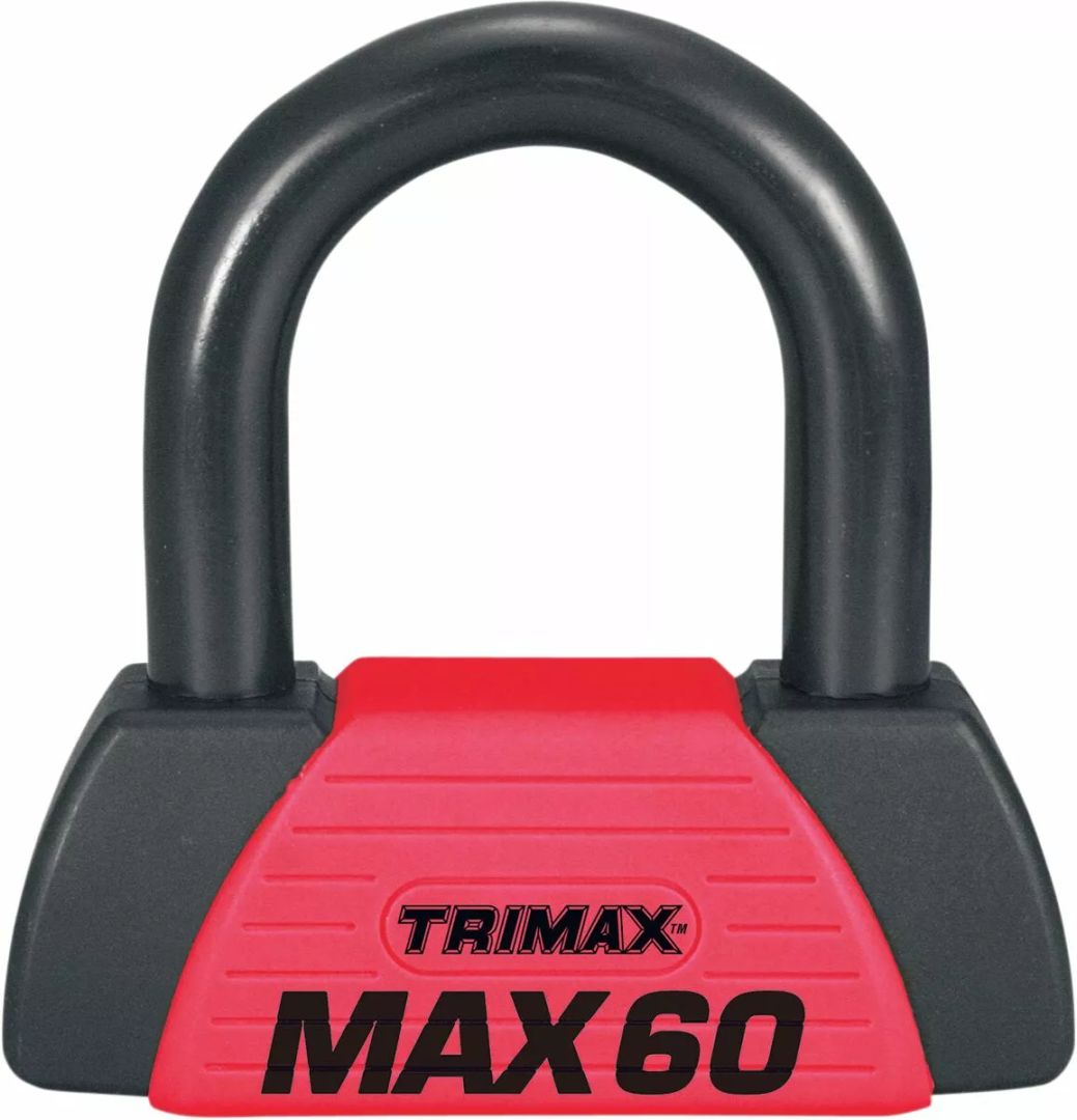 Trimax Max60 max60 u-lock Motorkerékpár lezáró lánc, lakat, zár, tárcsafékzár, riasztó 1