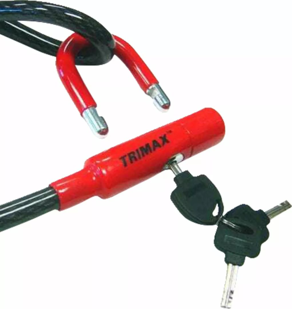 Trimax TCU1572 TRIMAFLEX ™ kábelzárak Motorkerékpár lezáró lánc, lakat, zár, tárcsafékzár, riasztó 0