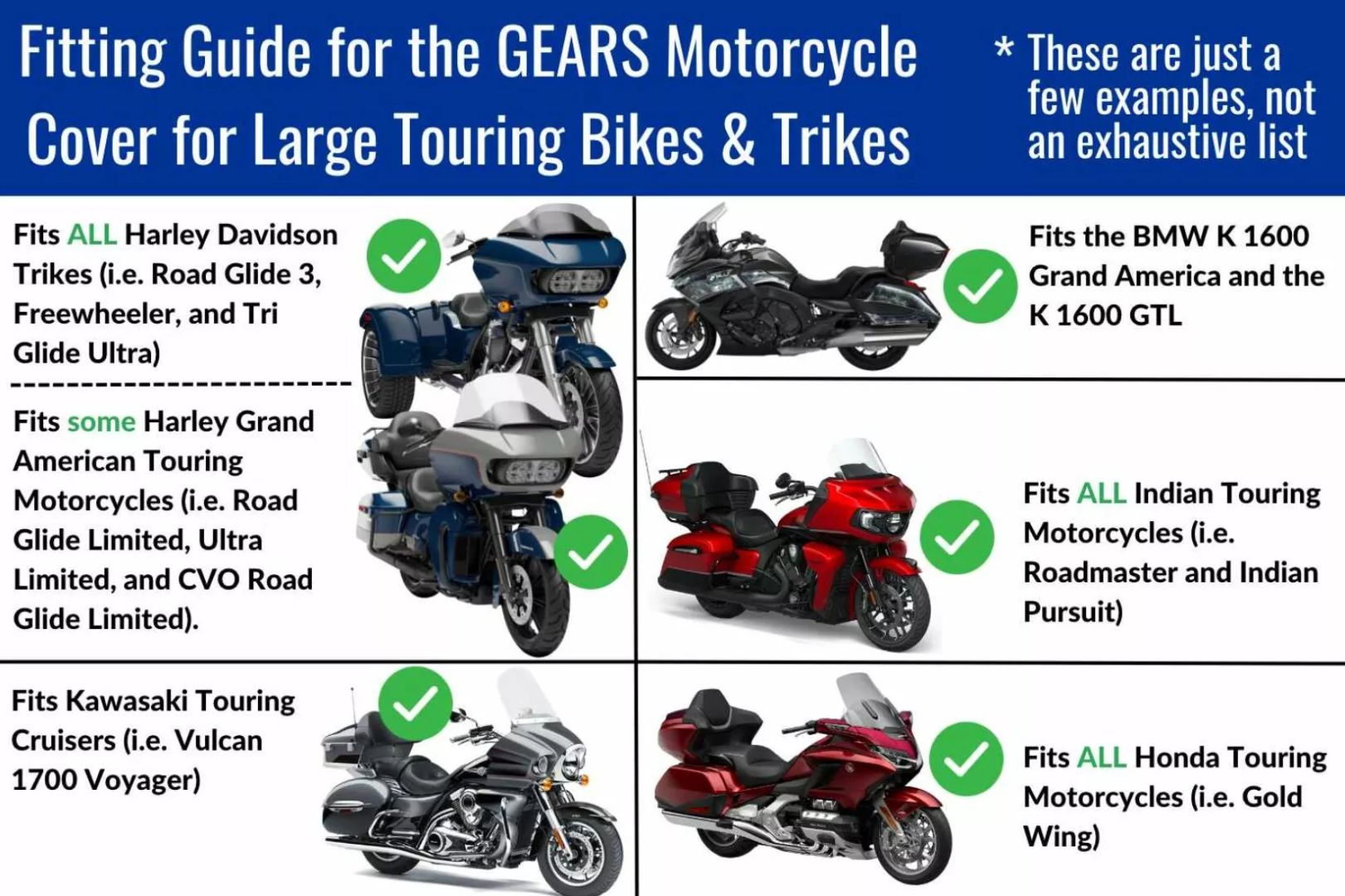 Gears canada 100188-3 prémium motorkerékpár borító Motorkerékpár, ATV, hószán ponyva 1