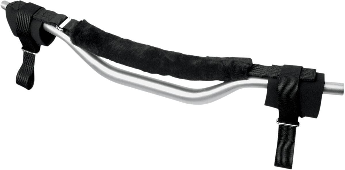 Powertye mfg. SOFT-TIE HANDLEBARB HANDCUFF / fekete / NYLON Heveder, gumipók, spanifer 0