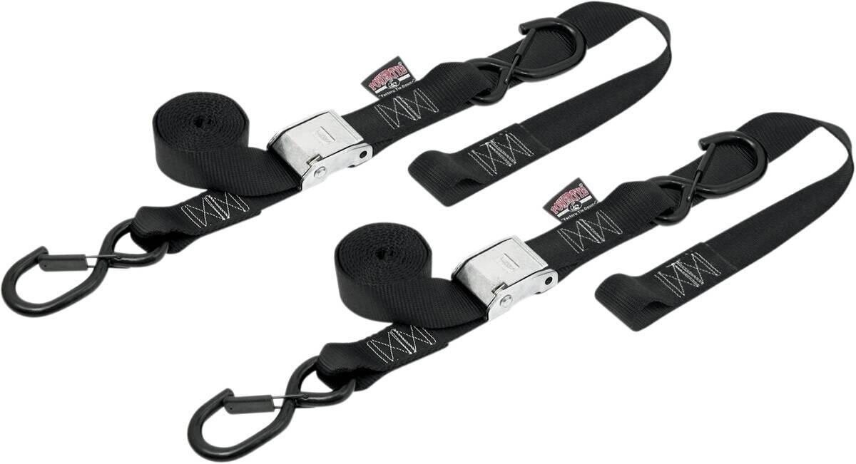 Powertye mfg. SOFT-TYE CAM-BUCKLE / BLACK|BLACK / NYLON|STEEL Heveder, gumipók, spanifer 0