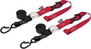 Powertye mfg. SOFT-TYE CAM-BUCKLE / BLACK|RED / NYLON|STEEL Szerszám