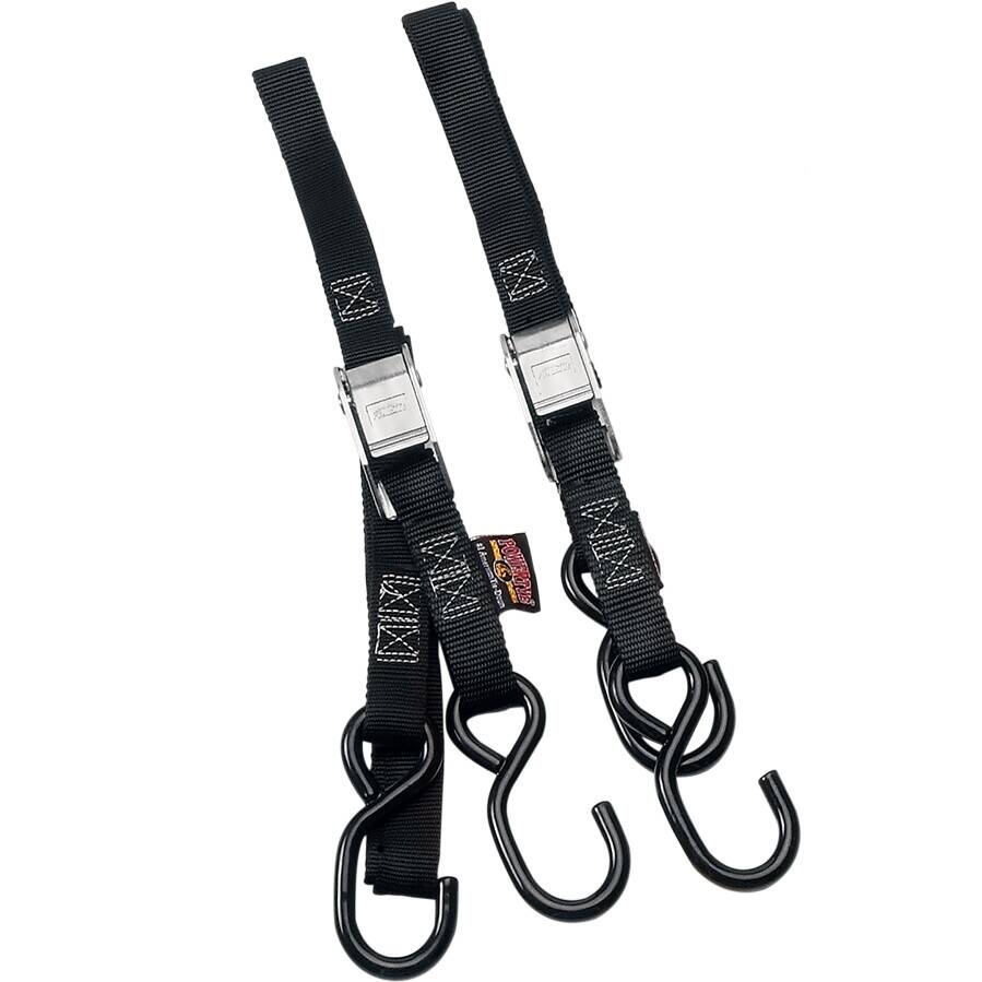 Powertye mfg. STANDARD TIEDOWN / BLACK|BLACK / NYLON|STEEL Heveder, gumipók, spanifer 0
