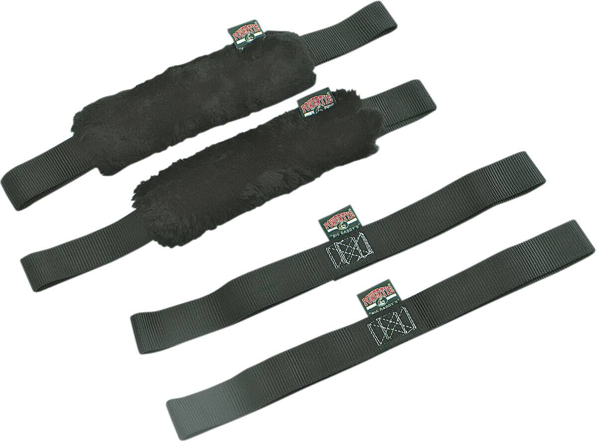Powertye mfg. SOFT-TYE WITH SHEEPSKIN-SLEEVE / NYLON / fekete Heveder, gumipók, spanifer 0