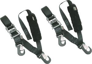 Powertye mfg. nagy DADDY TIEDOWN / fekete / NYLON|STEEL Heveder, gumipók, spanifer