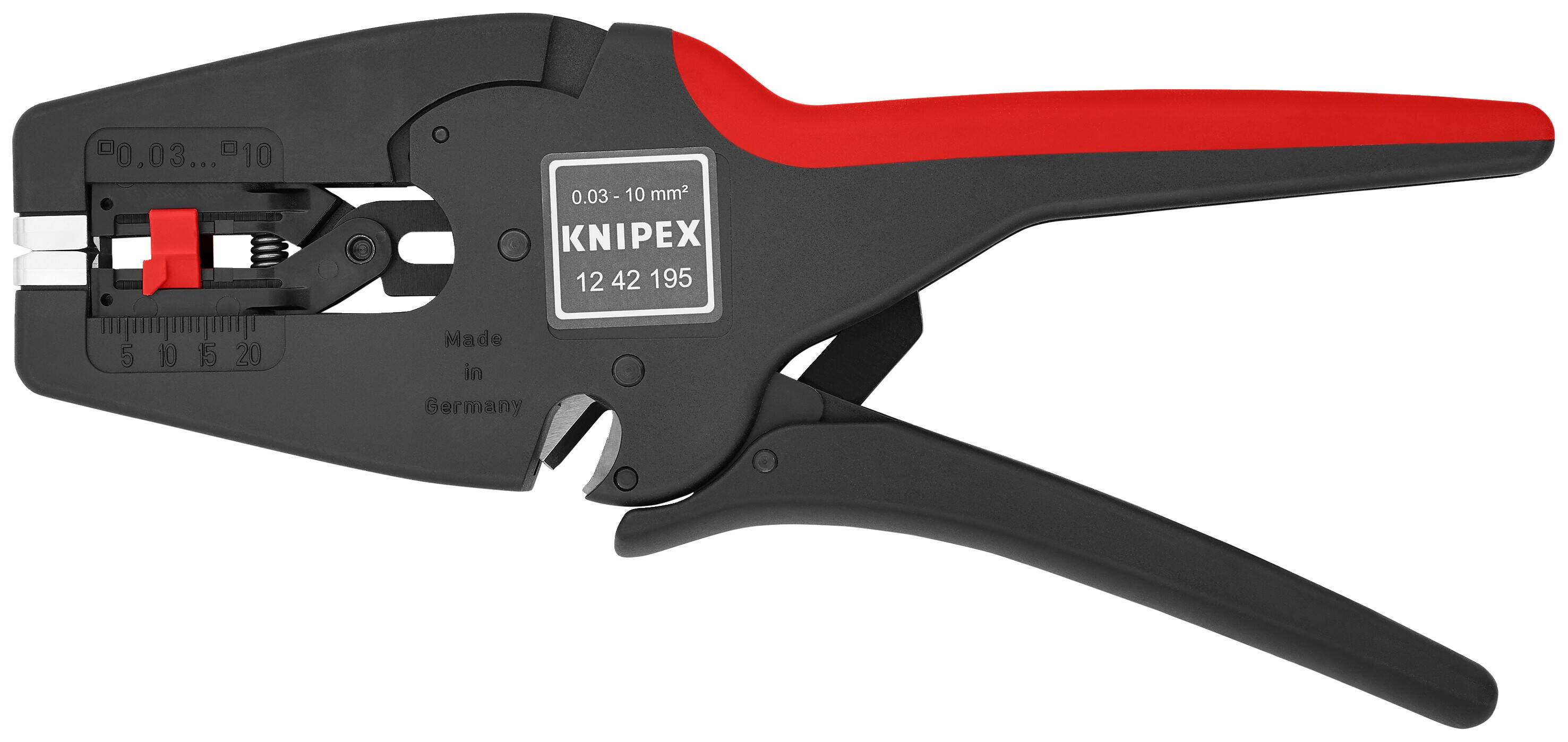 Knipex SELF-ADJ.INSULATION STRIPPERS MULTISTRIP Szerszám motorkerékpár szereléshez 0